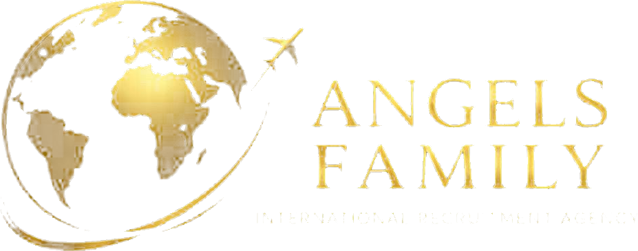 Логотип международного агентства Angels Family
